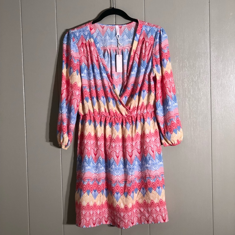 Pink Blush maternity dress